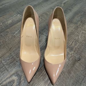 Christian Louboutin - Pigalle - 100MM - Size 39.5 - Worn “No Box”
